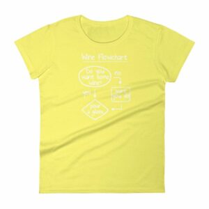 Wine Flowchart Do You Want Some Wine Lovers Funny Woman's T-Shirt - Image 12
