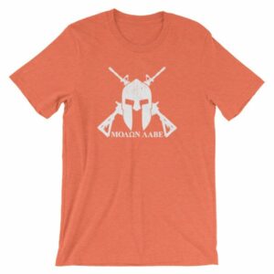 Molon Labe Come And Take Them 2nd Amendment T-Shirt - Image 12