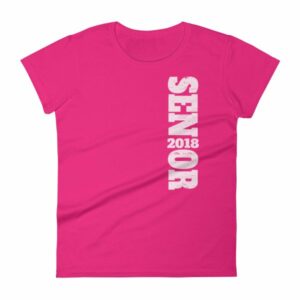 Senior Class of 2018 Graduation Woman's T-Shirt - Image 16