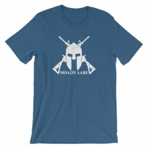 Molon Labe Come And Take Them 2nd Amendment T-Shirt - Image 9