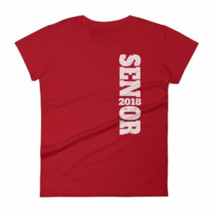 Senior Class of 2018 Graduation Woman's T-Shirt - Image 17