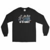 Police K9 Unit Sheepdog LEO Police Dog Funny Long Sleeve T-Shirt