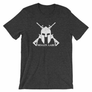Molon Labe Come And Take Them 2nd Amendment T-Shirt - Image 8