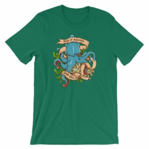 Rise Of Kraken Old School Tattoo Octopus Sea Monster T-Shirt - Image 10