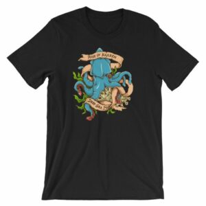 Rise Of Kraken Old School Tattoo Octopus Sea Monster T-Shirt