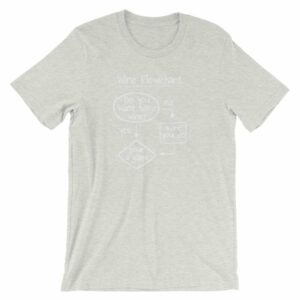 Wine Flowchart Do You Want Some Wine Lovers Funny T-Shirt - Image 11