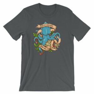 Rise Of Kraken Old School Tattoo Octopus Sea Monster T-Shirt - Image 6