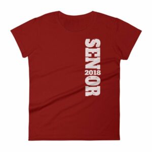 Senior Class of 2018 Graduation Woman's T-Shirt - Image 14