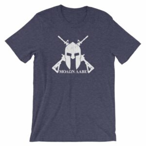 Molon Labe Come And Take Them 2nd Amendment T-Shirt - Image 5