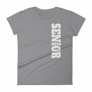 Senior Class of 2018 Graduation Woman's T-Shirt - Image 5