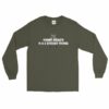 9mm Beats 911 Every Time 2nd Amendment Firearm Long Sleeve T-Shirt - Image 3