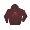 California Republic Surfing Bear State Flag Hooded Sweatshirt - Image 6