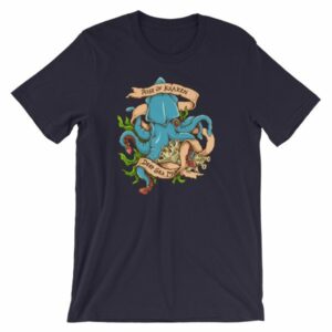 Rise Of Kraken Old School Tattoo Octopus Sea Monster T-Shirt - Image 7
