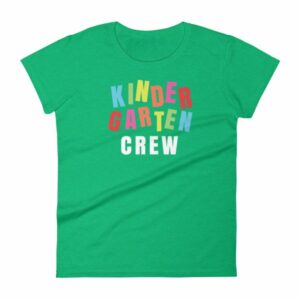 Kindergarten Crew Teacher Kindergartener School Women's T-Shirt - Image 10