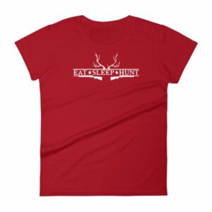 Eat Sleep Hunt Hunting Lovers Women's T-Shirt for Hunters - Image 17