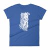 American Lacrosse Player American Flag LAX Women's T-Shirt - Image 6