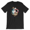 Shark and Anchor Old School Tattoo Sea Life T-Shirt - Image 2