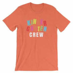 Kindergarten Crew Teacher Kindergartener School T-Shirt - Image 12