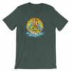 Mermaid Sunset Old School Tattoo Mermaid Sea LifeT-Shirt - Image 4