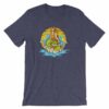 Mermaid Sunset Old School Tattoo Mermaid Sea LifeT-Shirt - Image 5