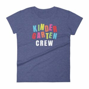 Kindergarten Crew Teacher Kindergartener School Women's T-Shirt - Image 6