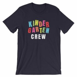 Kindergarten Crew Teacher Kindergartener School T-Shirt - Image 7