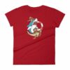 Shark and Anchor Old School Tattoo Sea Life Woman's T-Shirt - Image 16