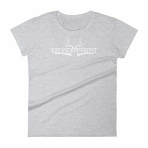 Eat Sleep Hunt Hunting Lovers Women's T-Shirt for Hunters - Image 7