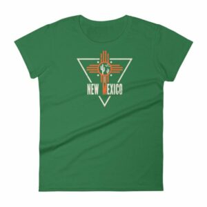 New Mexico Land of Enchantment Zia Sun State Women's T-Shirt - Image 6