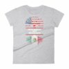 Proud American With Mexican Roots Heritage Women's T-Shirt - Image 5
