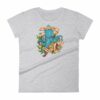 Rise Of Kraken Old School Tattoo Octopus Sea Monster Women's T-Shirt - Image 7