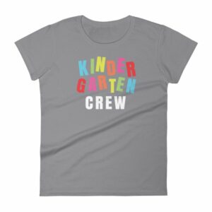 Kindergarten Crew Teacher Kindergartener School Women's T-Shirt - Image 5