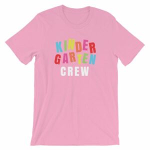 Kindergarten Crew Teacher Kindergartener School T-Shirt - Image 13