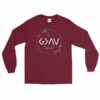 God is Greater Than the Highs and Lows Christian Long Sleeve T-Shirt - Image 5