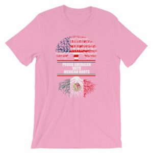 Proud American With Mexican Roots Heritage T-Shirt - Image 12