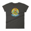 Mermaid Sunset Old School Tattoo Mermaid Sea Life Women's T-Shirt - Image 2