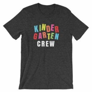 Kindergarten Crew Teacher Kindergartener School T-Shirt - Image 8