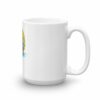 Mermaid Sunset Old School Tattoo Mermaid Sea Life Coffee Mug - Image 4