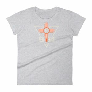 New Mexico Land of Enchantment Zia Sun State Women's T-Shirt - Image 5