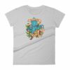 Rise Of Kraken Old School Tattoo Octopus Sea Monster Women's T-Shirt - Image 11