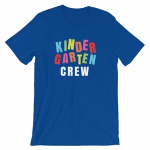 Kindergarten Crew Teacher Kindergartener School T-Shirt - Image 11