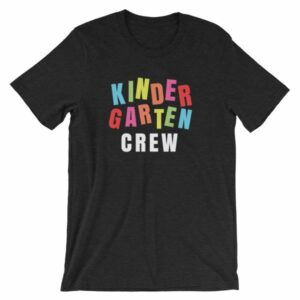 Kindergarten Crew Teacher Kindergartener School T-Shirt - Image 2