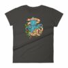 Rise Of Kraken Old School Tattoo Octopus Sea Monster Women's T-Shirt - Image 2