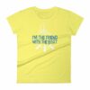 I'm The Friend With The Boat Funny Boating Women's T-Shirt - Image 12