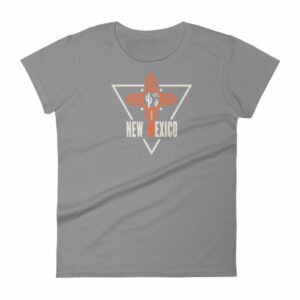 New Mexico Land of Enchantment Zia Sun State Women's T-Shirt - Image 3