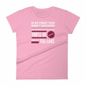 If At First You Dont Succeed Try Drinking Wine Funny Women's T-Shirt - Image 15