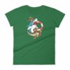 Shark and Anchor Old School Tattoo Sea Life Woman's T-Shirt - Image 8