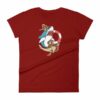 Shark and Anchor Old School Tattoo Sea Life Woman's T-Shirt - Image 14
