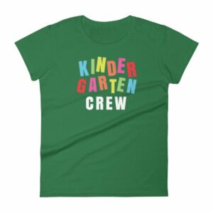 Kindergarten Crew Teacher Kindergartener School Women's T-Shirt - Image 8