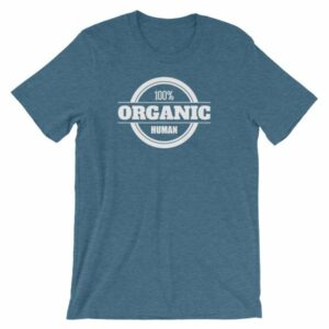 100% Organic Human Organic Lifestyle T-Shirt - Image 3
